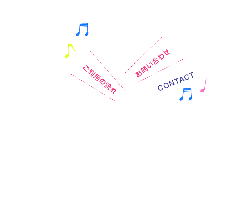 ご利用の流れ・お問い合わせ